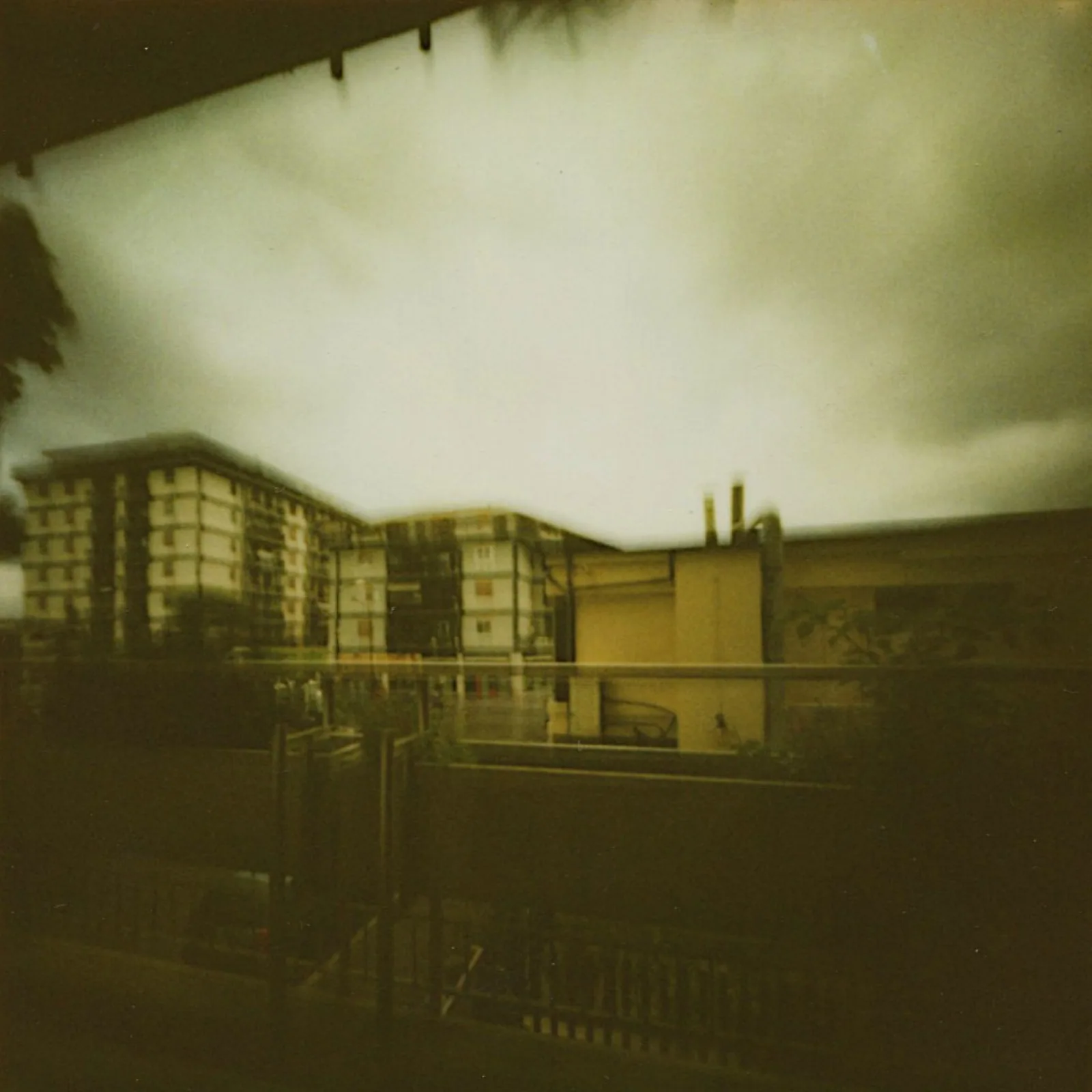outside by window